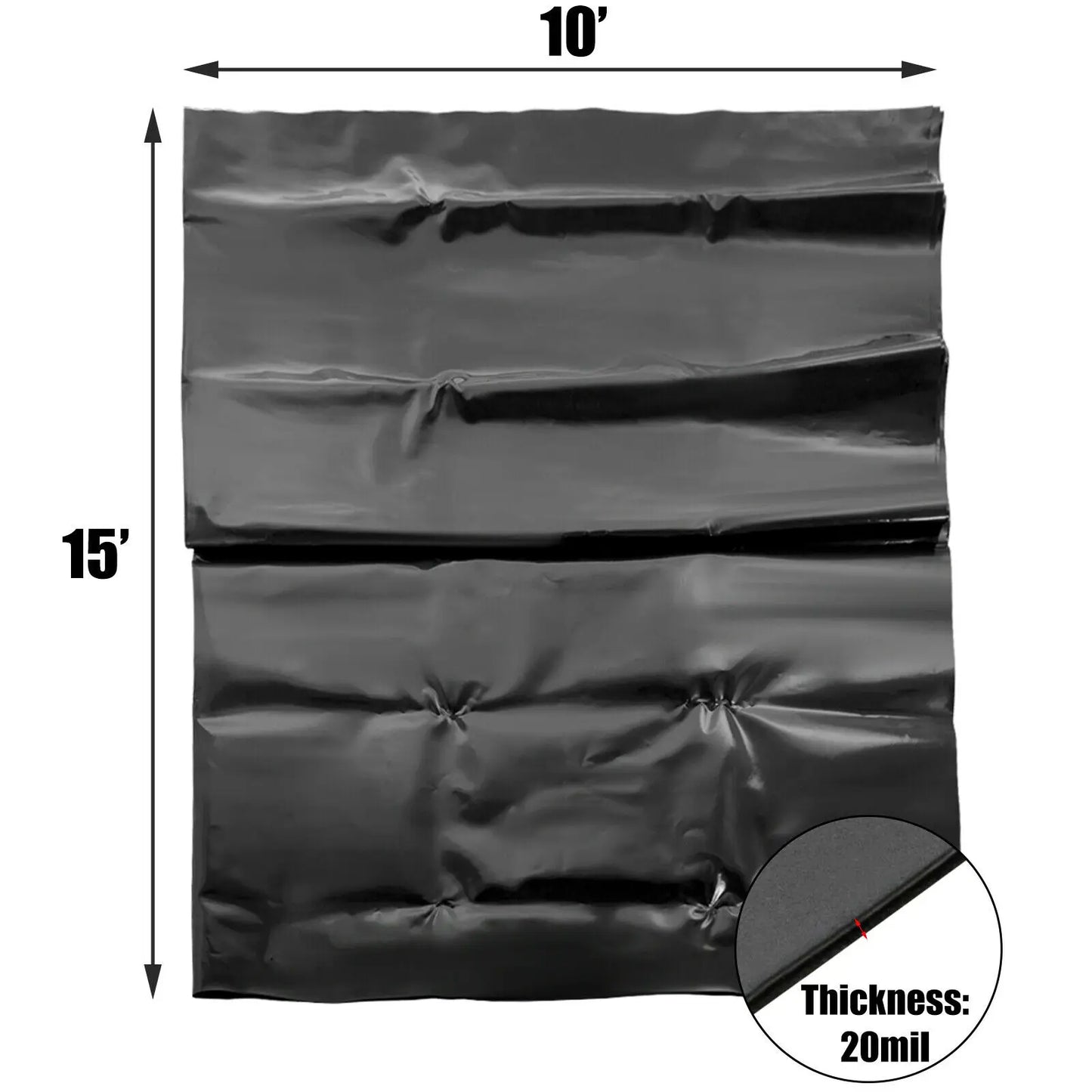 Durable LLDPE Pond Liner For Ponds And Water Features