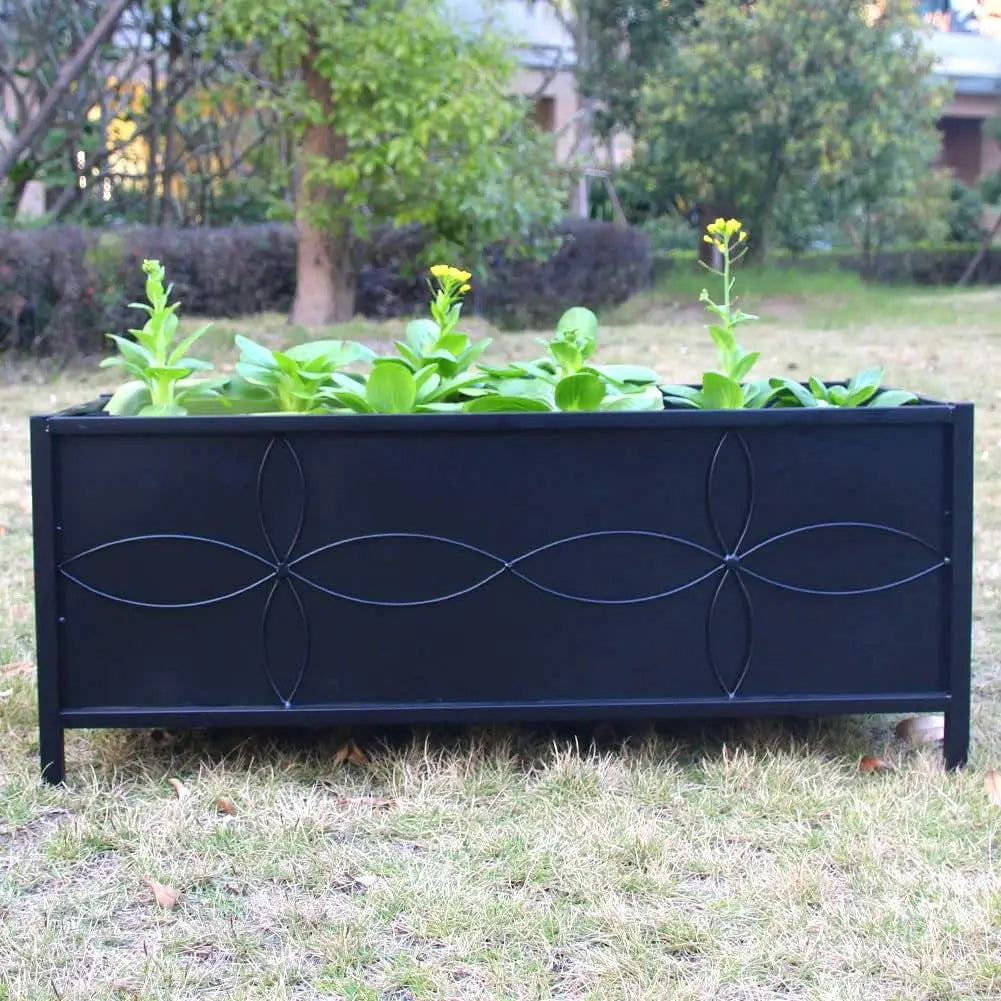 Sturdy Raised Garden Bed With Fabric Liners For Vegetables