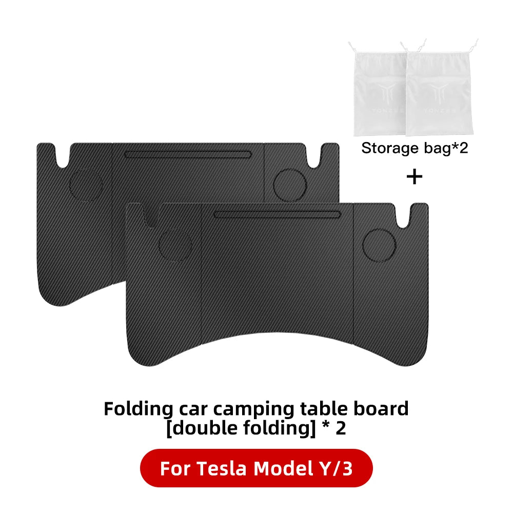 YZ Tesla Steering Wheel Laptop Tray Desk For Model 3