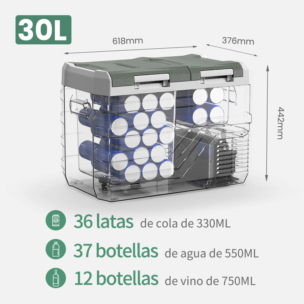 Alpicool NLS Car Refrigerator Freezer Portable 12V 24V