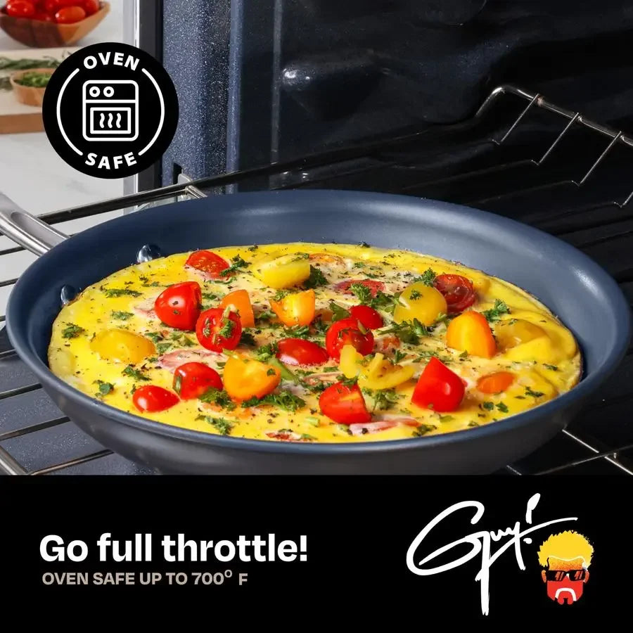 XMSJ Nonstick Titanium Cookware Set Dishwasher Safe