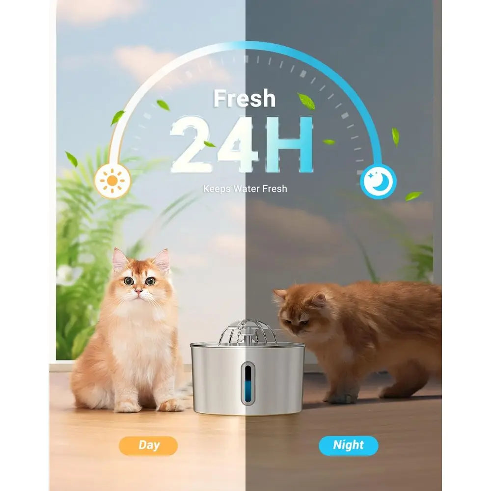 Automatic Pet Water Dispenser Bowl With Filters