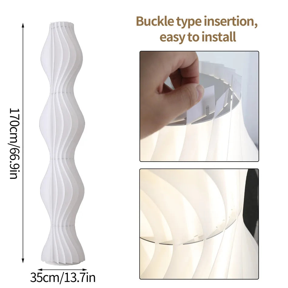 LUVODI Tall LED Floor Lamp Dimmable Decorative Standing Light