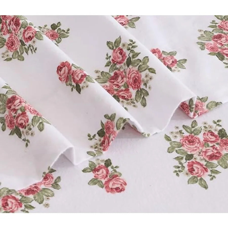 Flannel Sheets Double Brushed 100 Percent Cotton All Seasons