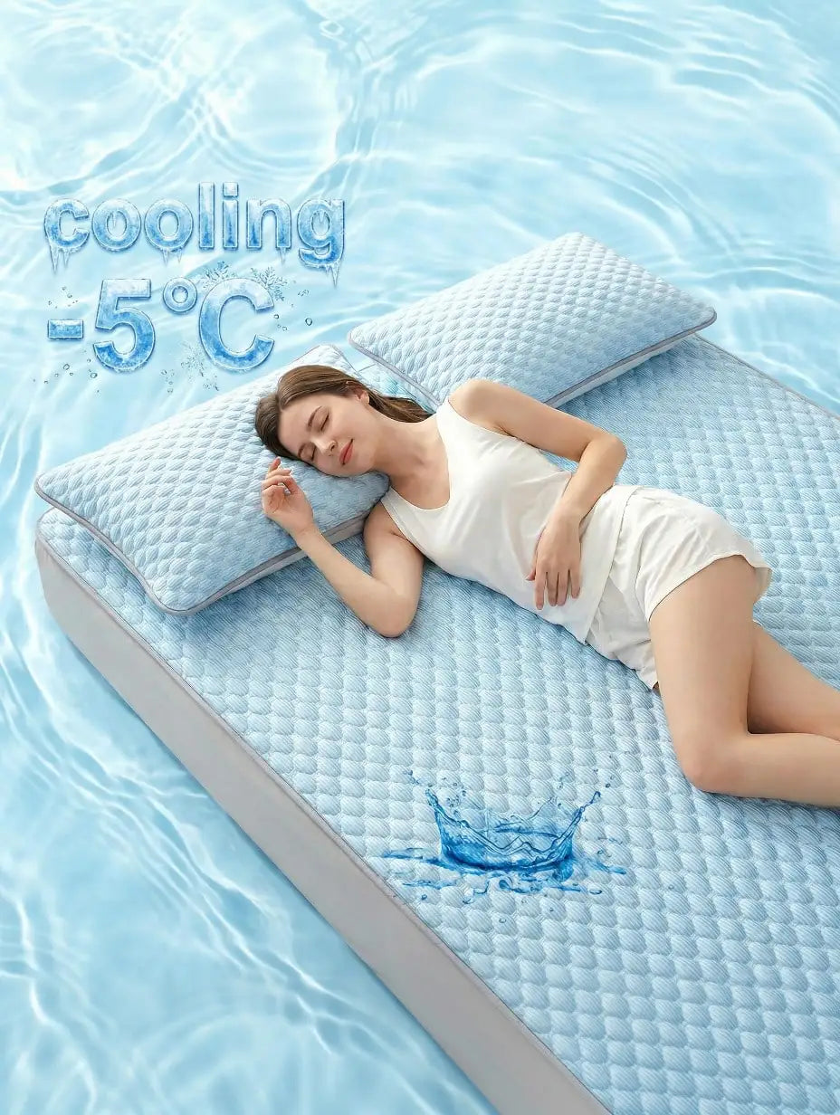 Waterproof Fitted Sheet Mattress Protector Set With Pillowcases