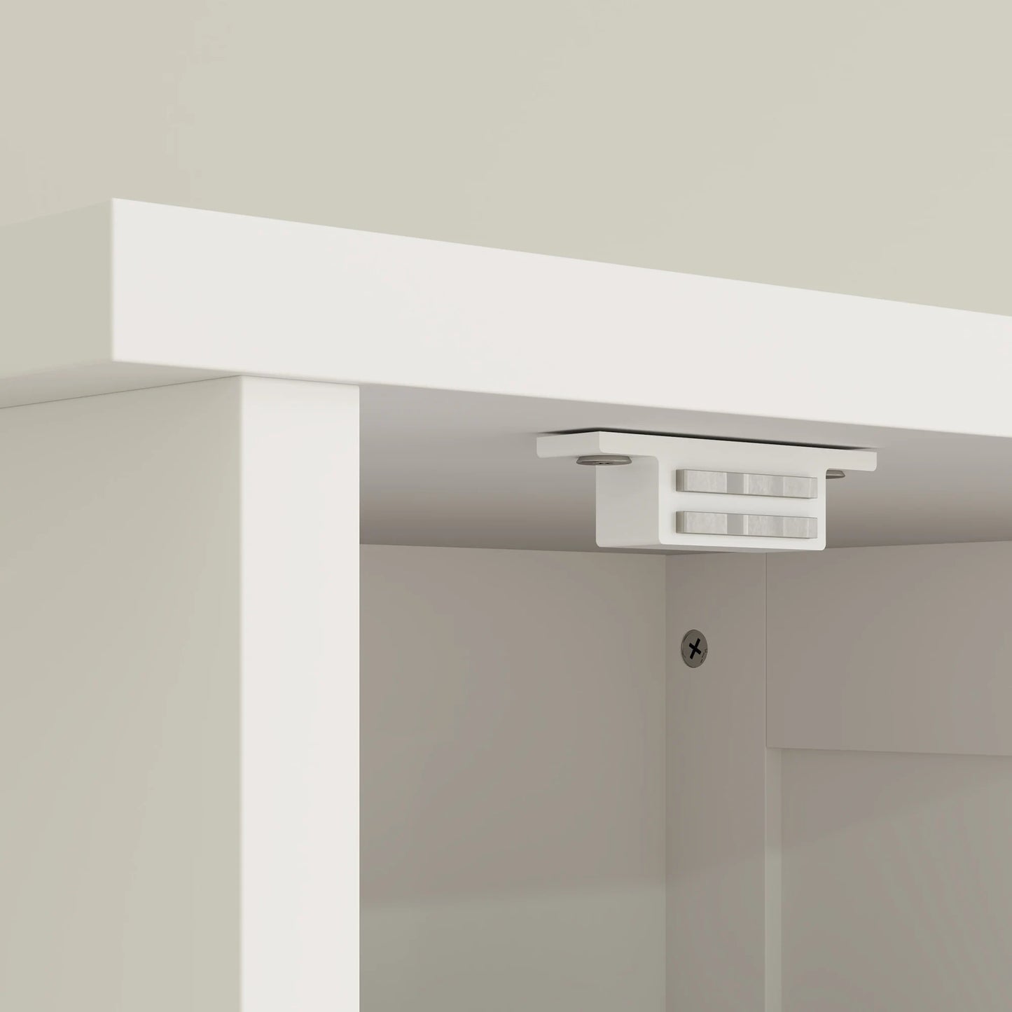 HOMCOM Bathroom Storage Cabinet With Drawer And Barn Doors