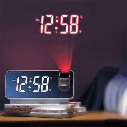 Mirror Projection Alarm Clock