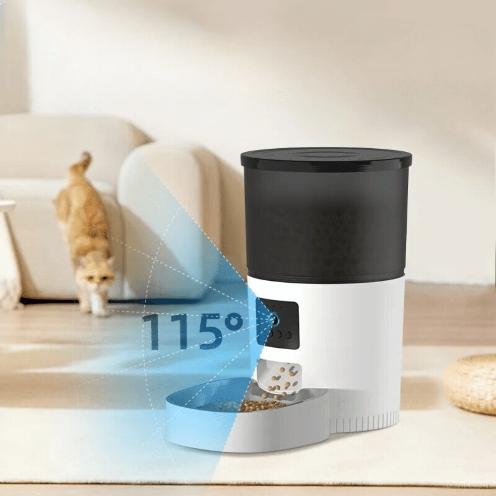 Smart Automatic Pet Feeder with Camera