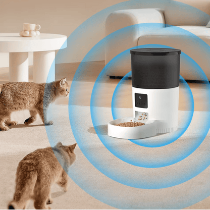 Smart Automatic Pet Feeder with Camera