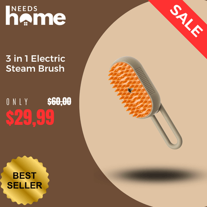 3 in 1 Electric Steam Brush