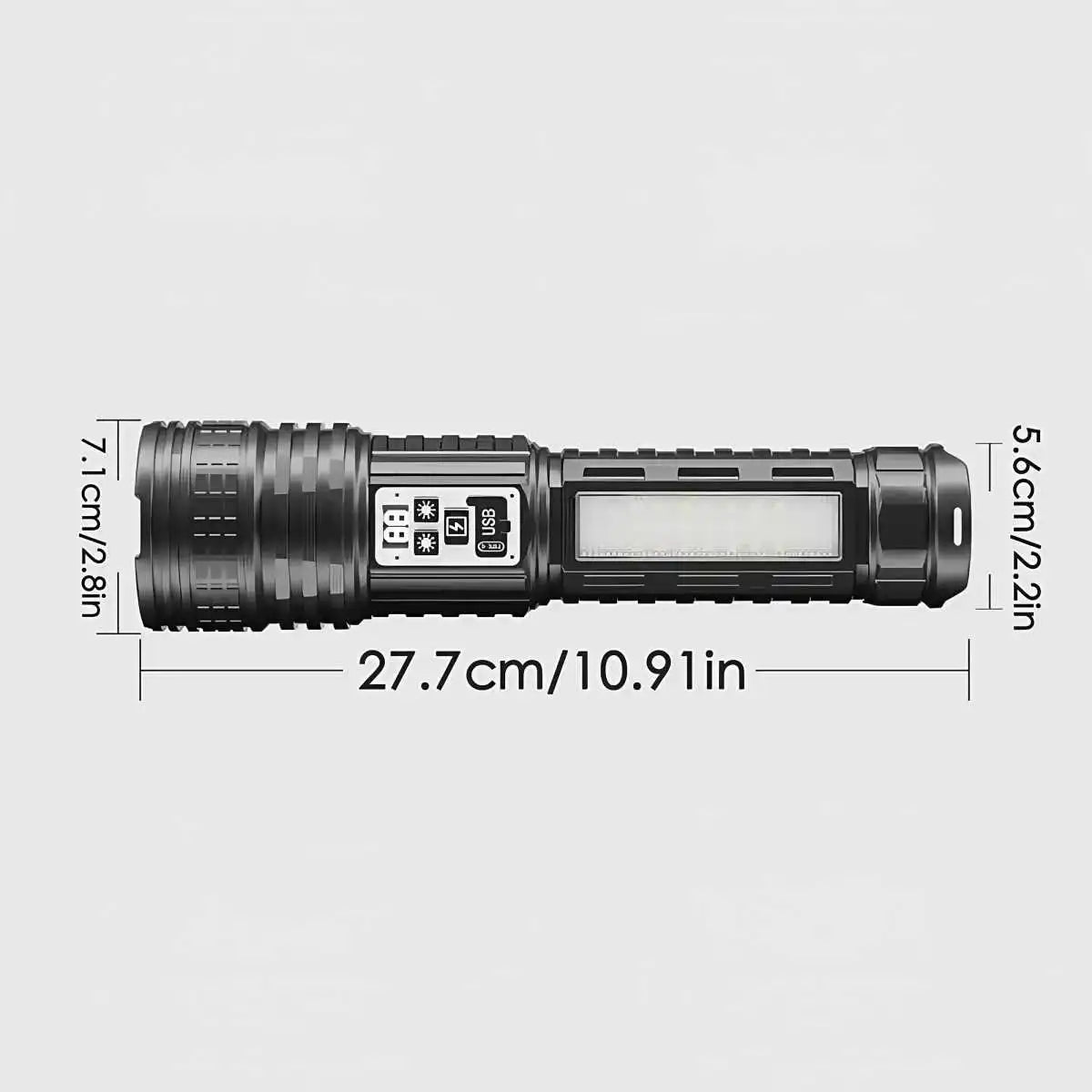 Skywolfeye Long Range LED Flashlight for Outdoor Camping and Hiking