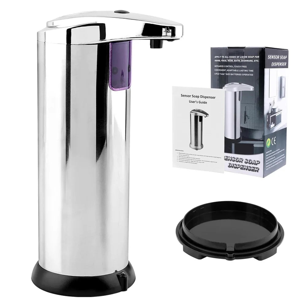 Touchless Infrared Soap Dispenser for Kitchen and Bathroom