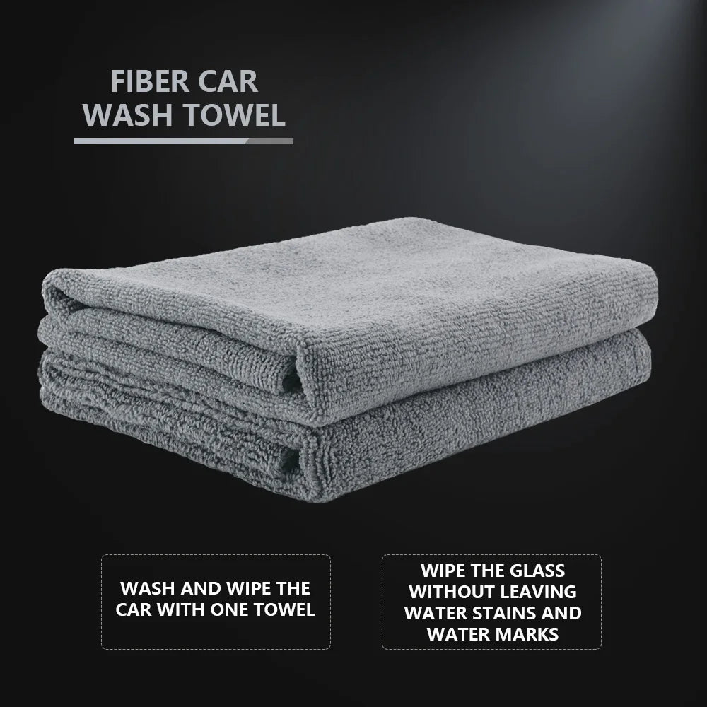SPTA Car Interior Detailing Kit With Cleaner And Microfiber Towels