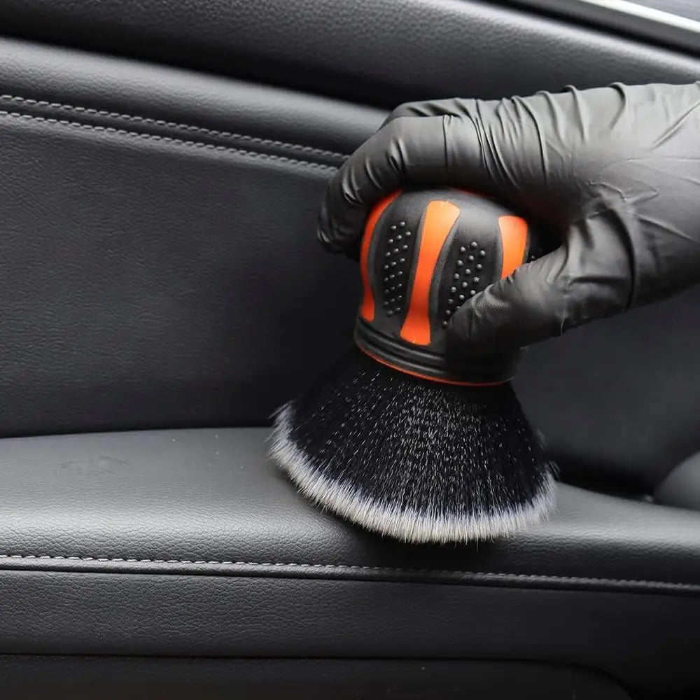 SPTA Car Detailing Kit with Brushes Towels and Leather Care