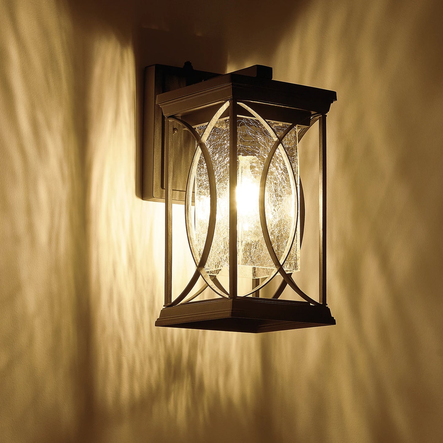 ARLGSITE Outdoor LED Wall Light Dusk to Dawn Exterior Sconce