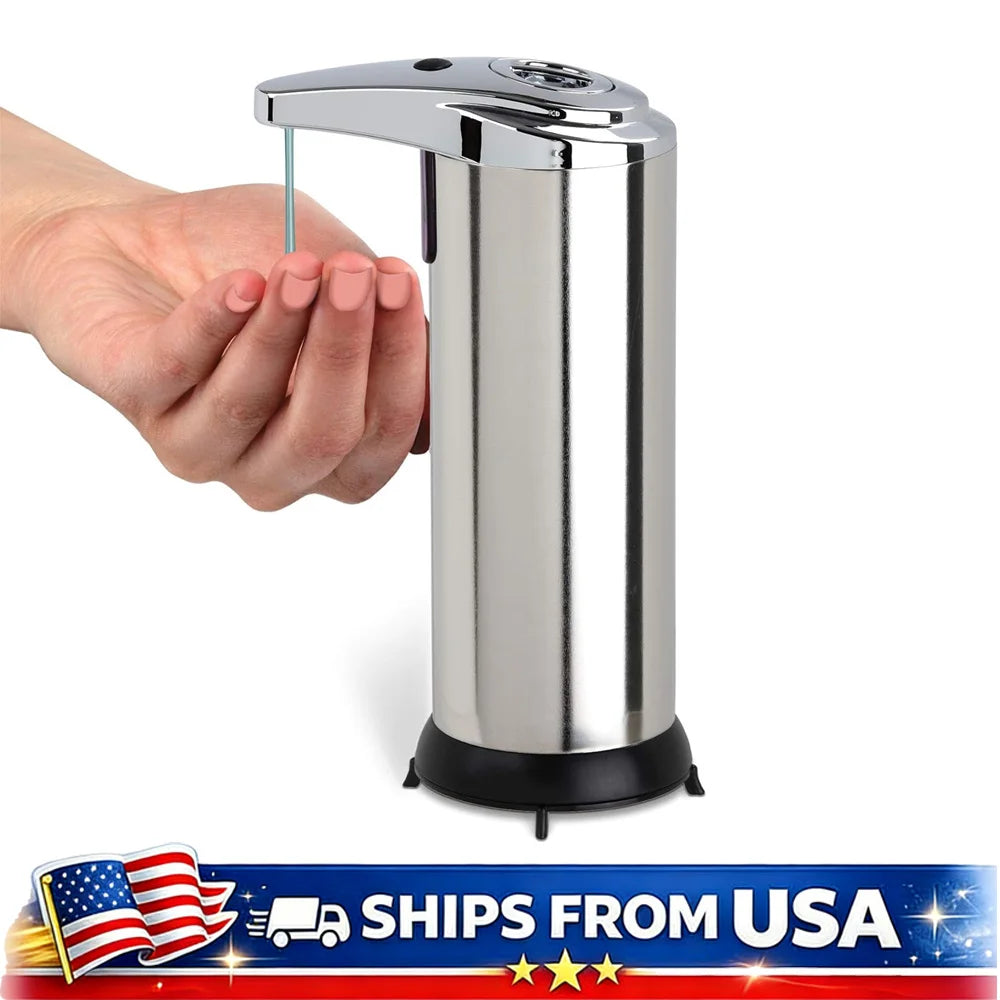 Touchless Infrared Soap Dispenser for Kitchen and Bathroom