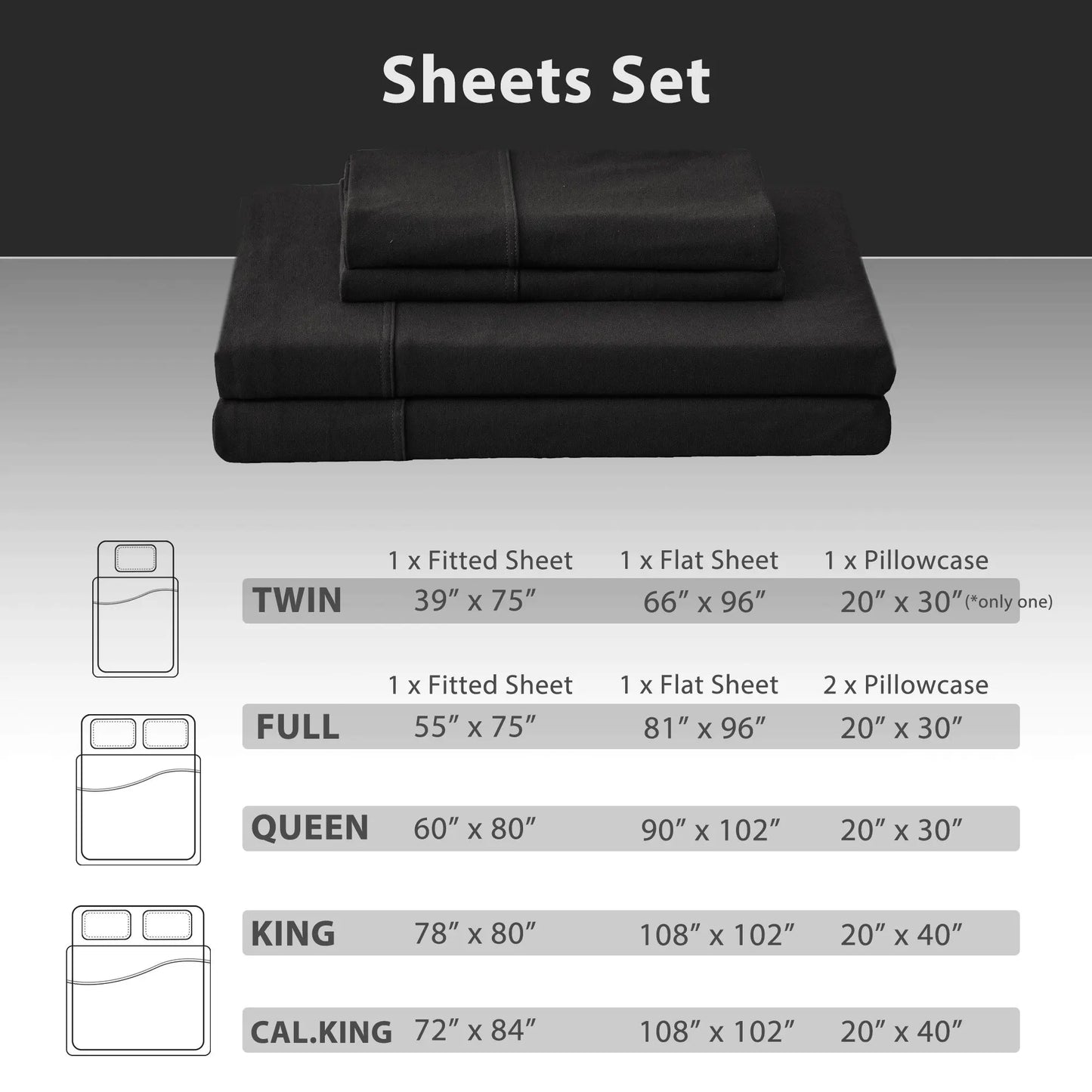 100 Percent Cotton Jersey Knit Sheet Set Ultra Soft DeepPocket