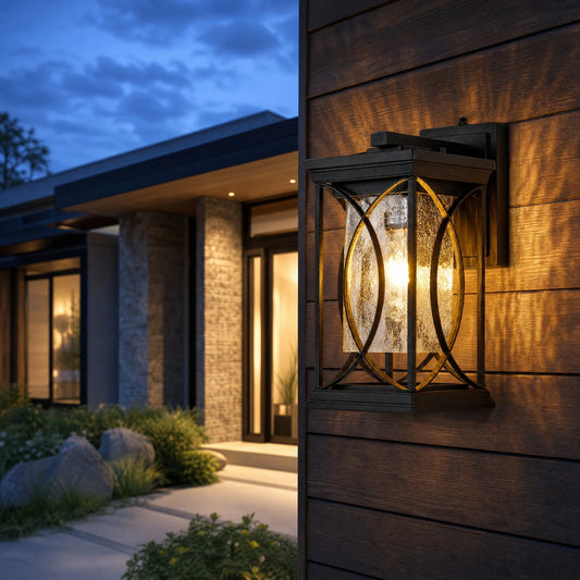 ARLGSITE Outdoor LED Wall Light Dusk To Dawn Sconce