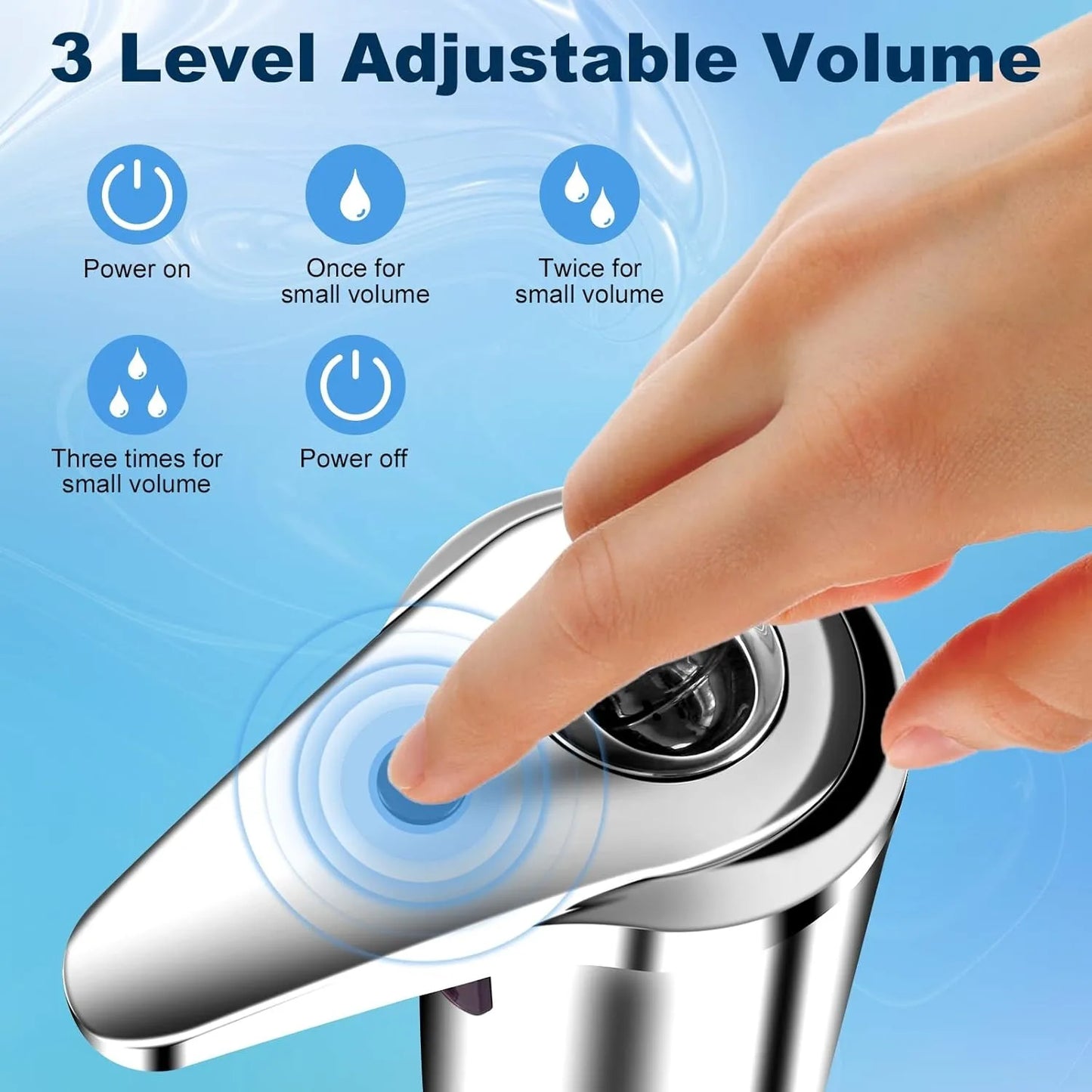Touchless Infrared Soap Dispenser for Kitchen and Bathroom