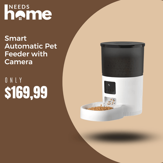 Smart Automatic Pet Feeder with Camera