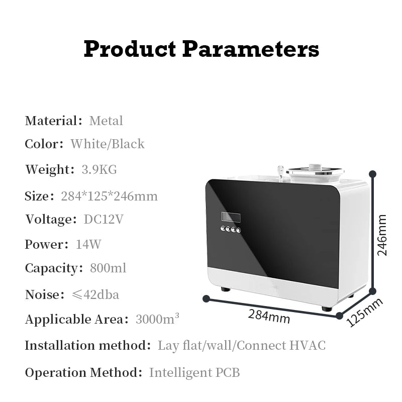 NAMSTE Aroma Diffuser 800ml Essential Oil Air Purifier