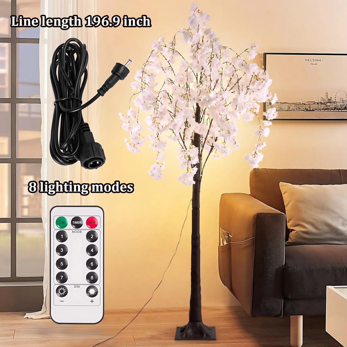 Cherry Blossom Tree Light Indoor Decoration 450 LEDs