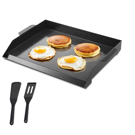 SucceBuy Carbon Steel Griddle Flat Top Universal For Gas Grills