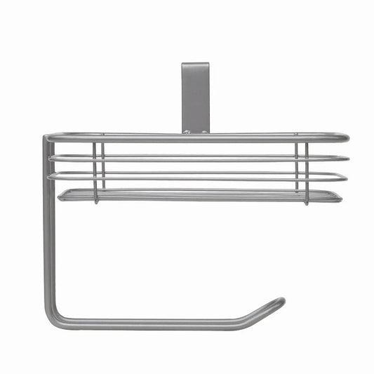 Over The Tank Toilet Paper Holder With Shelf For Bathroom