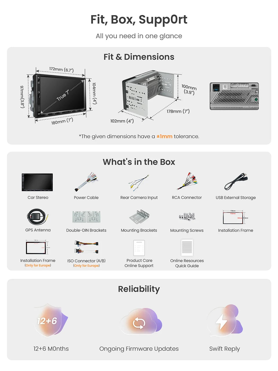ATOTO Android Car Stereo With CarPlay Navigation And Multimedia