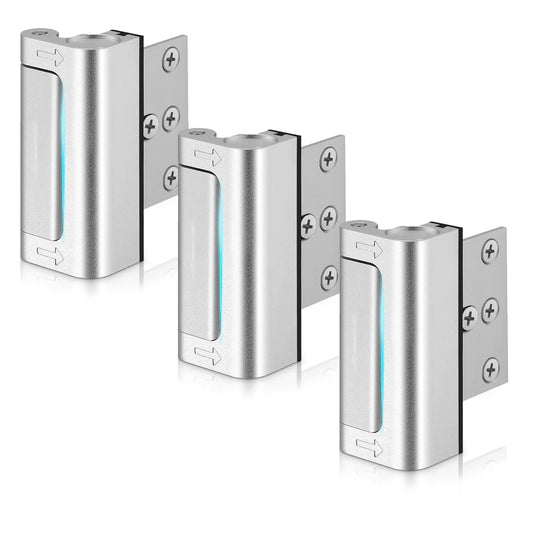 Aluminum Alloy Anti Theft Door Lock Reinforcement Latch 800Lbs