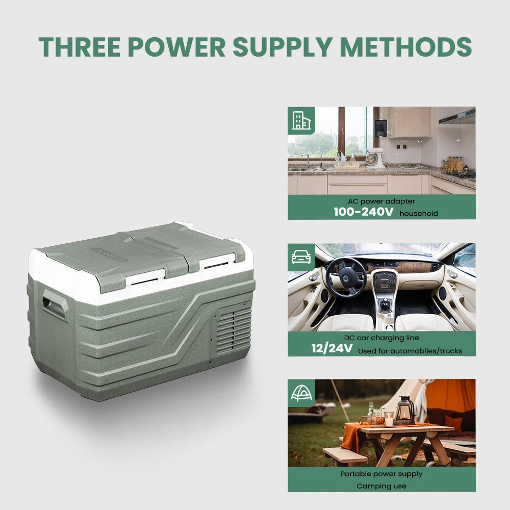 Alpicool NLS Car Refrigerator 12V Portable Compressor Cooler