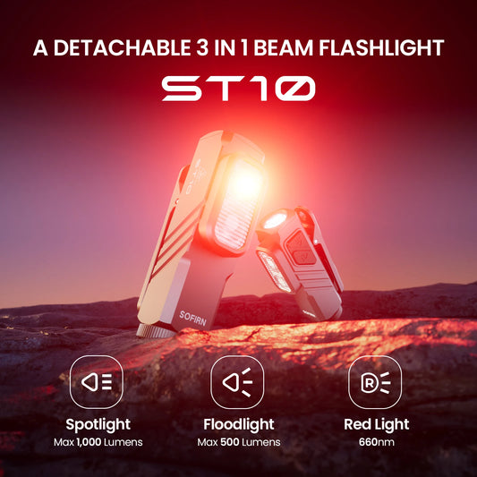 Sofirn Mini ST10 1000LM USBC Rechargeable EDC Flashlight