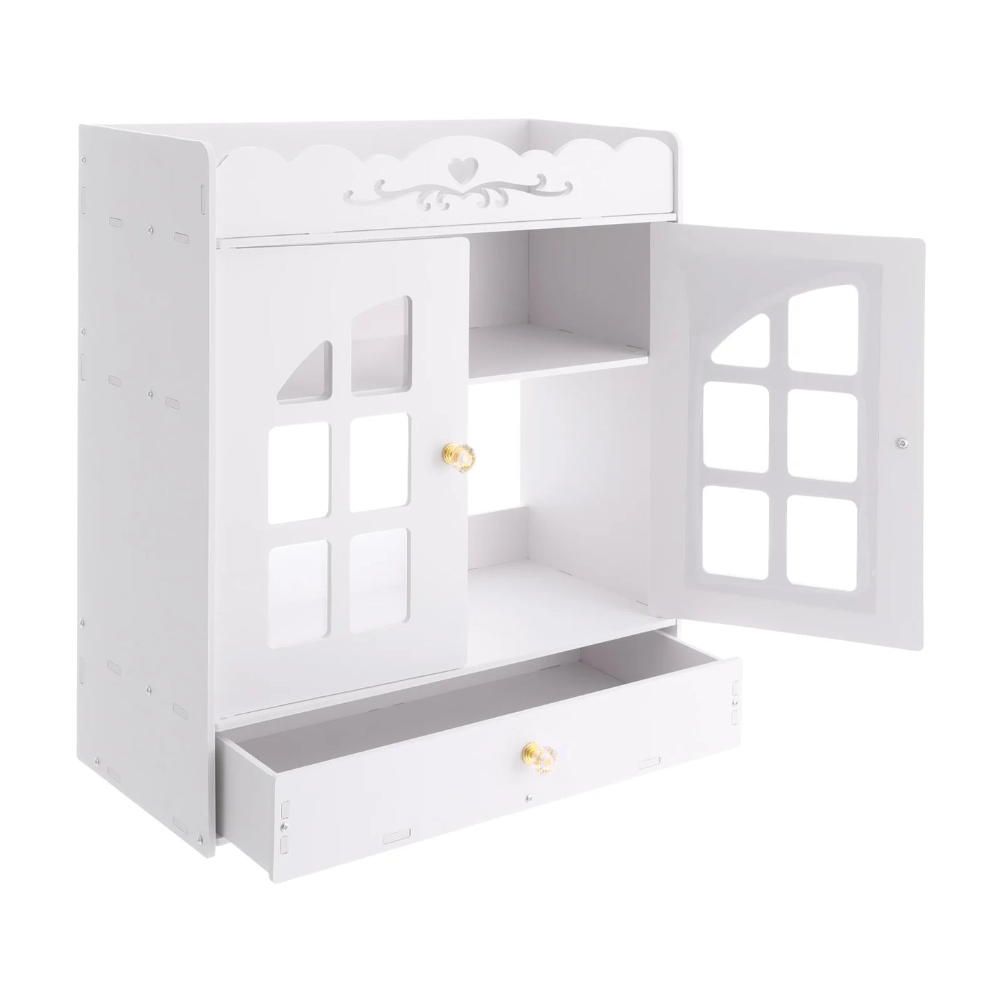 Wall Mounted Bathroom Organizer Four Tier Shelf For Toiletries