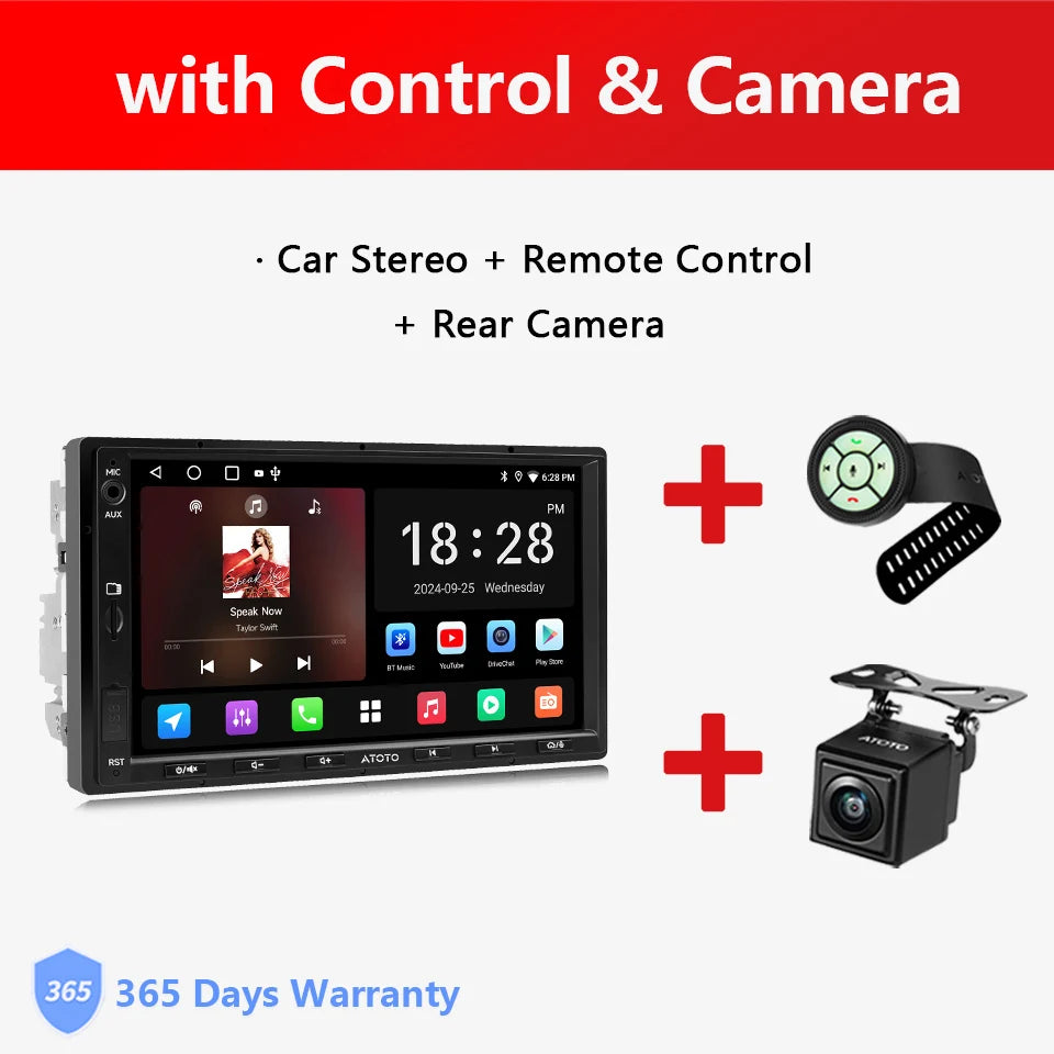 ATOTO Android Car Stereo With CarPlay Navigation And Multimedia
