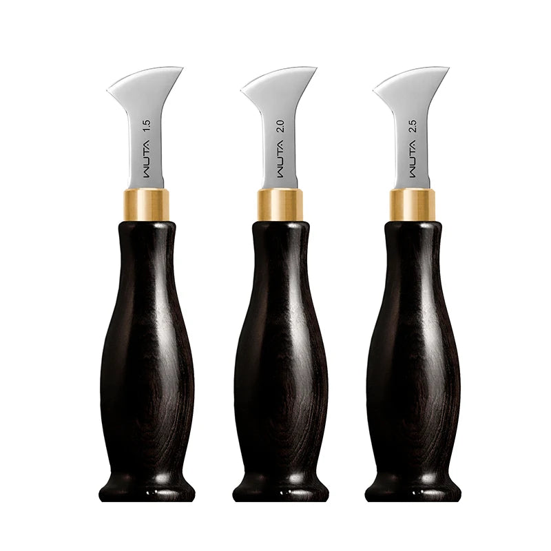Wuta Professional Leather Edge Creaser Tool For Crafting