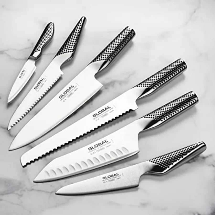 8 Piece Knife Set With Bamboo Block