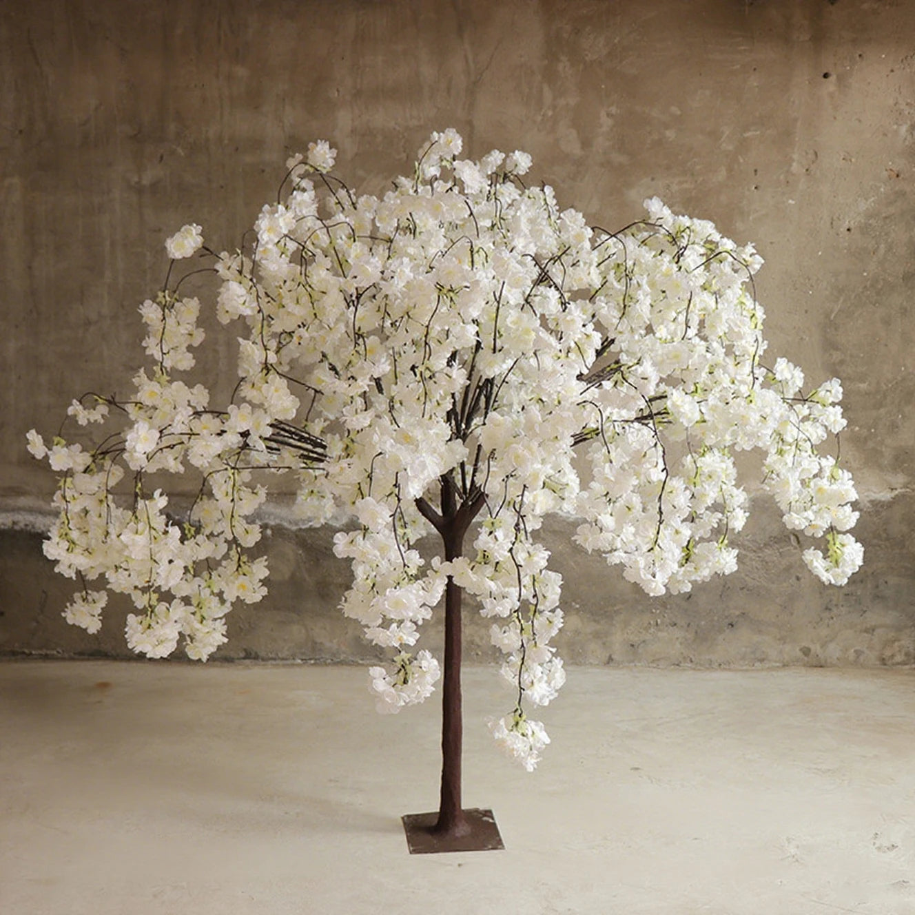 Simulation Cherry Blossom Floor Tree Decoration For Outdoor Events
