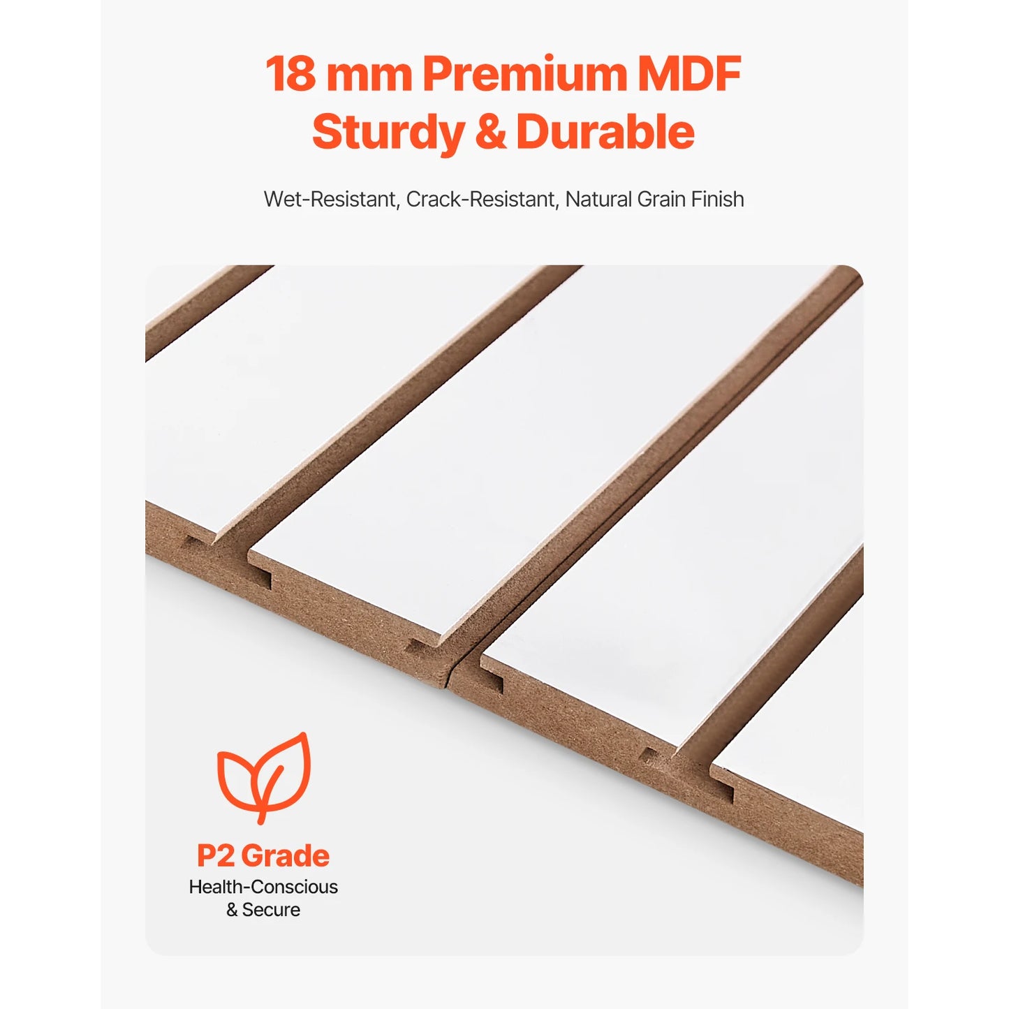 MDF Slat Wall Paneling Modular Garage Tool Storage Workshop Display