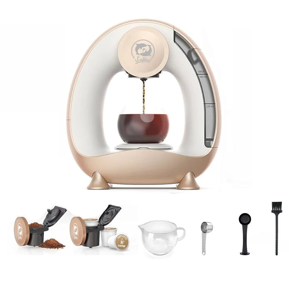 Belr Housewares Portable Americano Coffee Maker For Daily Brewing