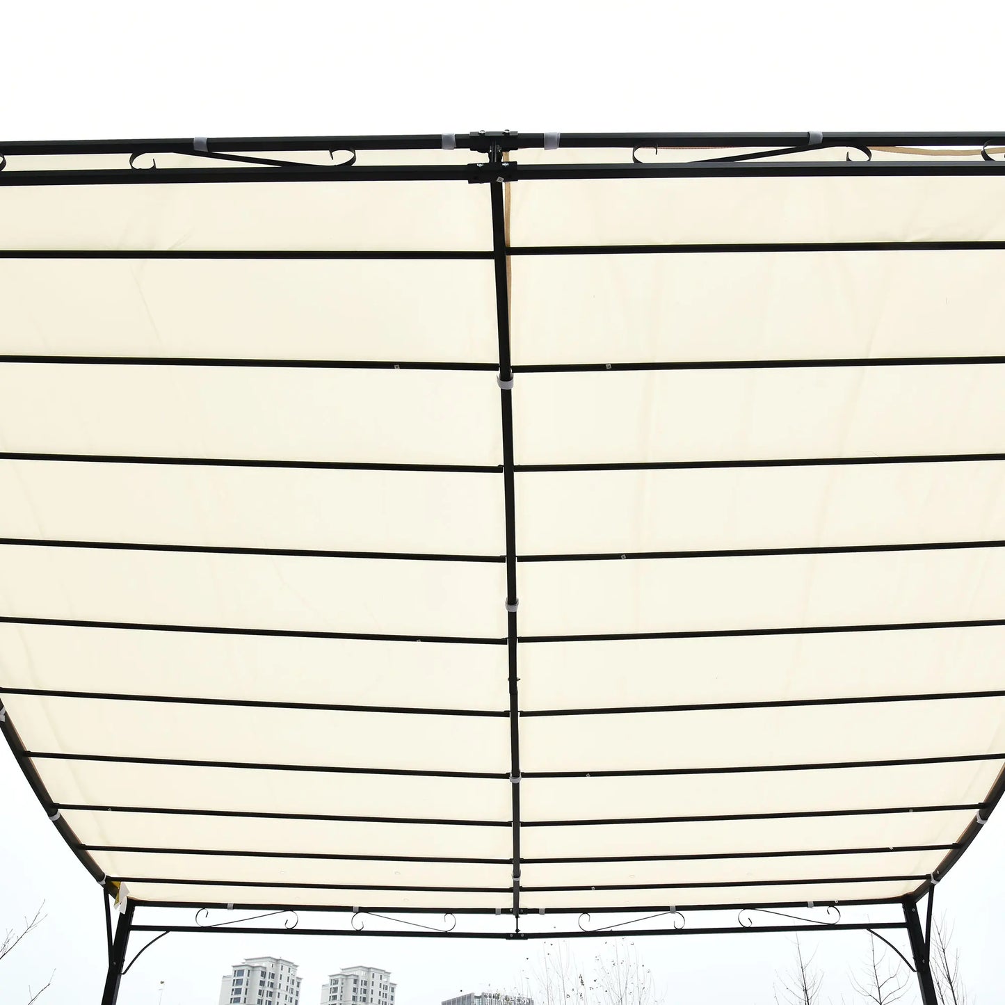 Steel Outdoor Pergola Gazebo For Patio Garden And Deck