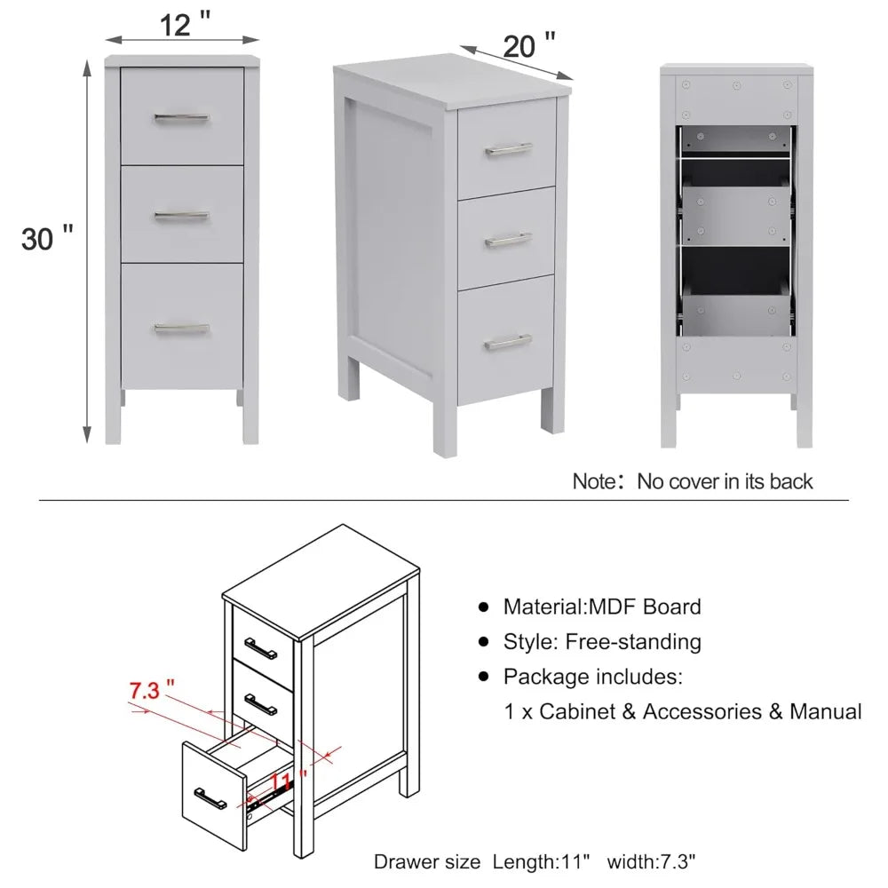 XIAOLANG Modern Bathroom Vanity Cabinet With Vessel Sink