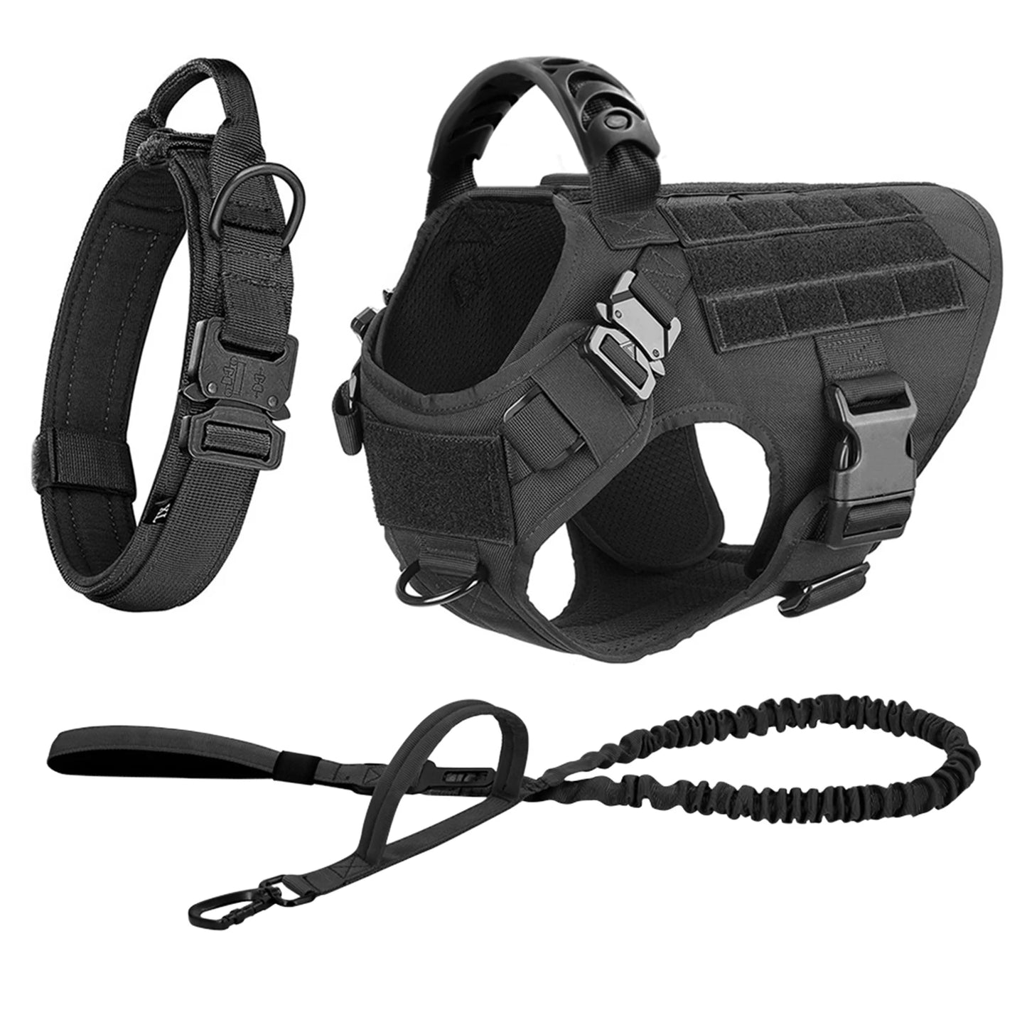 PETRAVEL Quick Release Vest Harness And Leash Set For Dogs