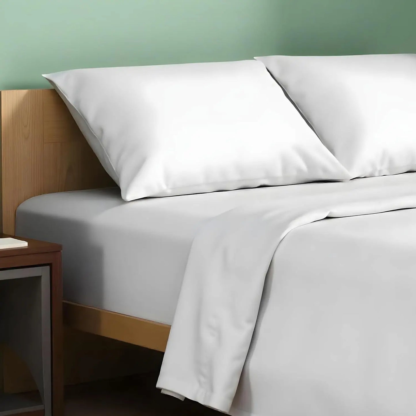 Organic Cotton Sheets 4-Piece Percale Set