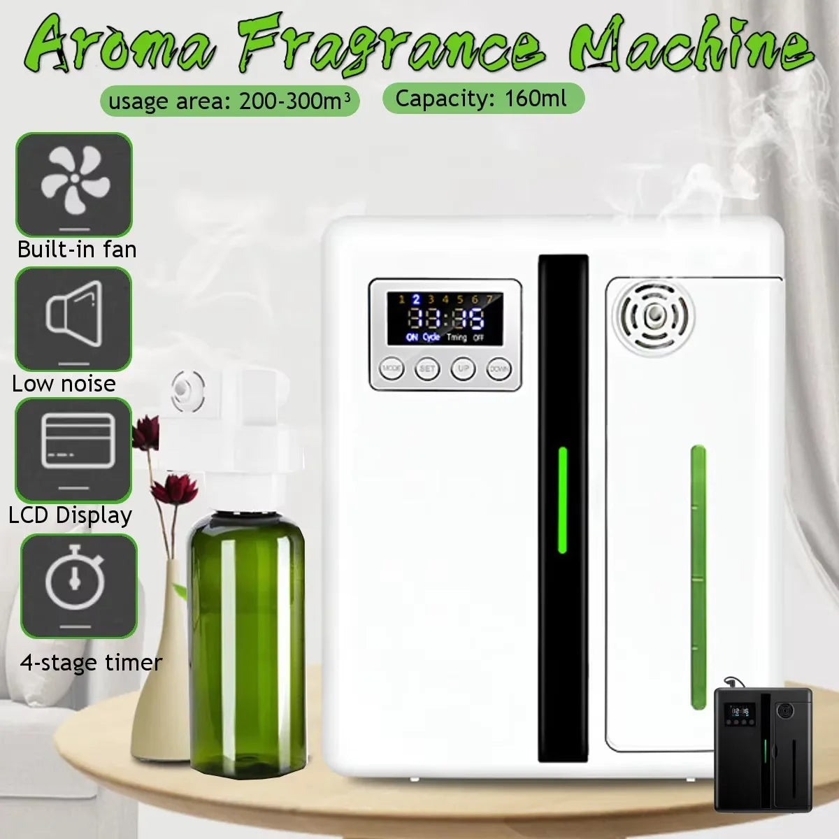Namste Bluetooth Aroma Diffuser for Home Fragrance and Air Purification