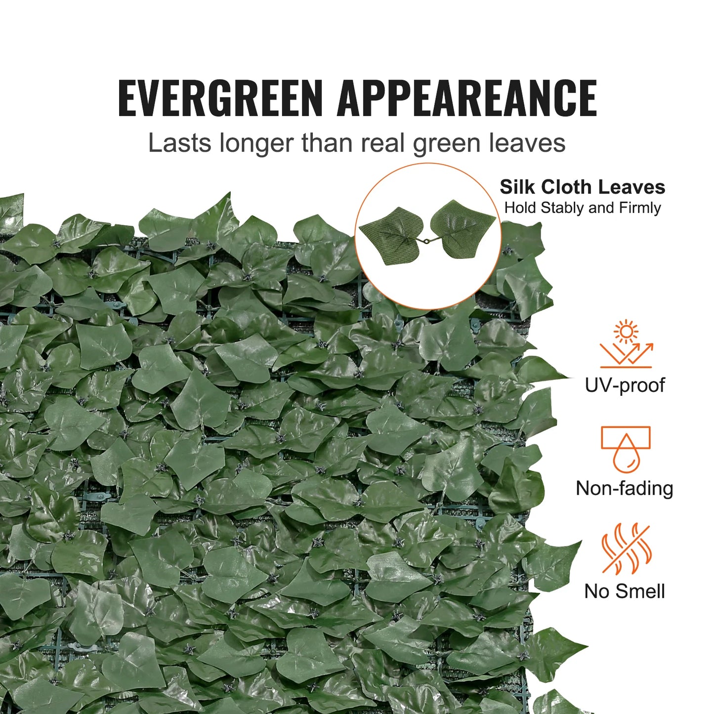 Ivy Privacy Fence Artificial Green Wall Outdoor Garden And Balcony