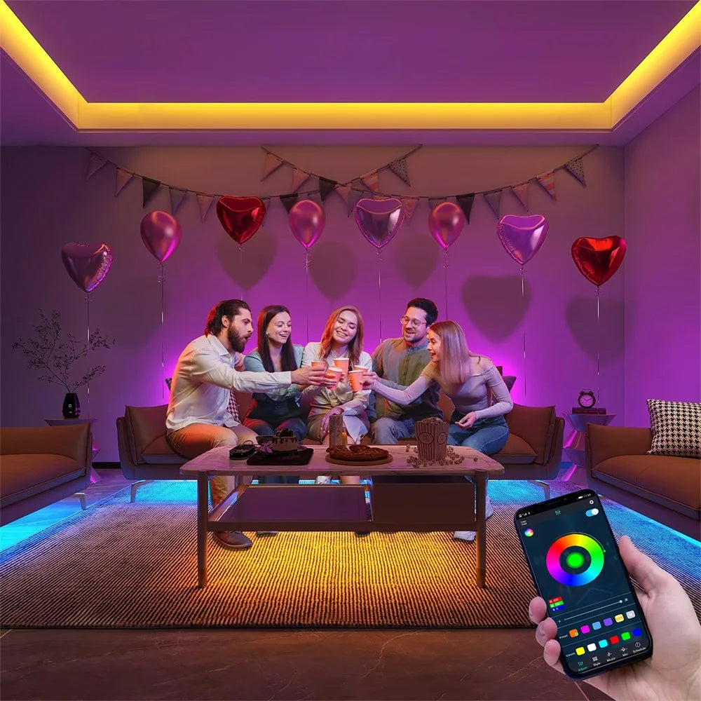 GOOLOOK LED Strip RGB Music Sync Kit App Controller