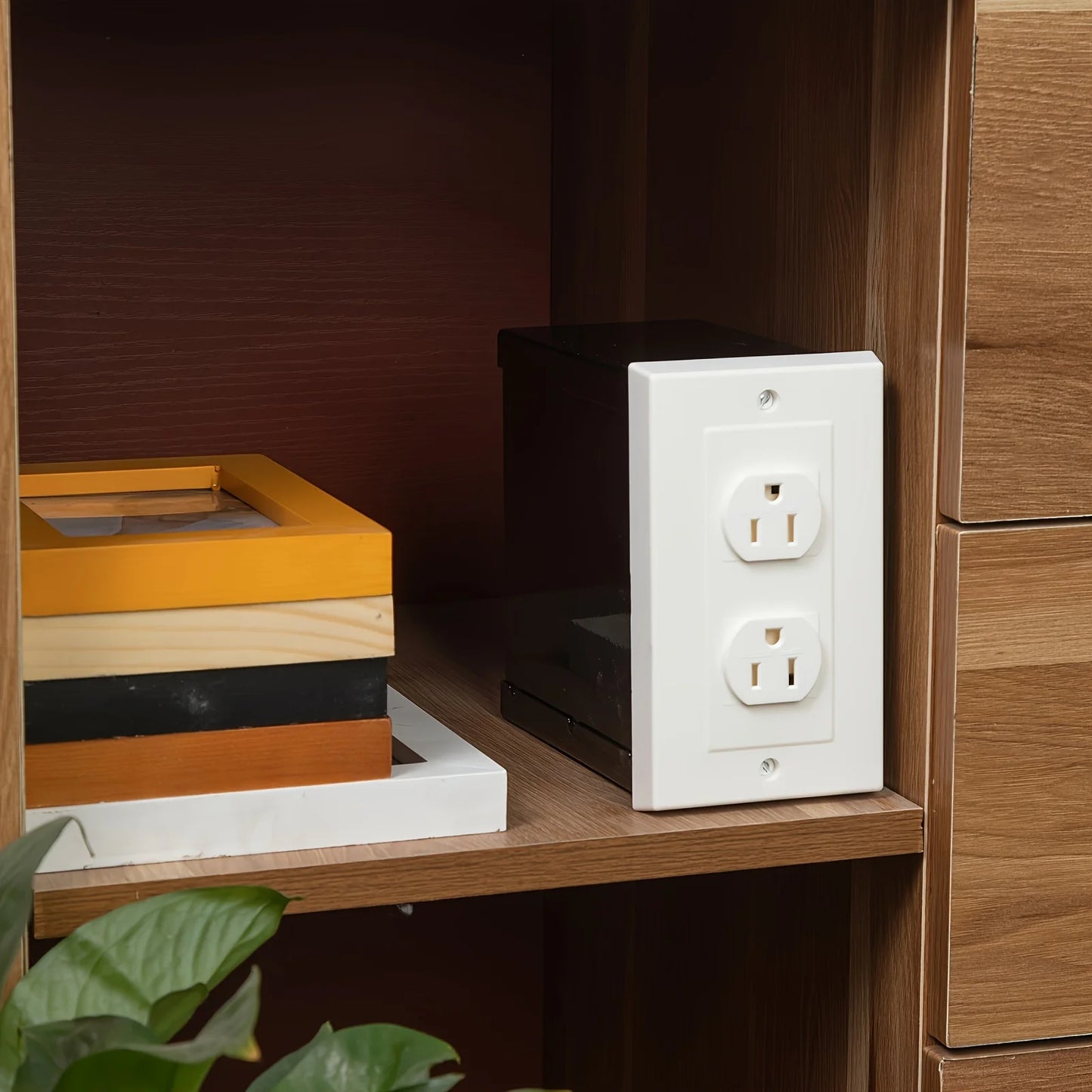 Imitation American Standard Socket Wall Safe Hidden Stash Box