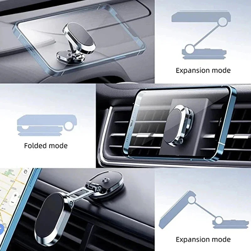 XMSJ 1080 Rotatable Magnetic Car Phone Holder