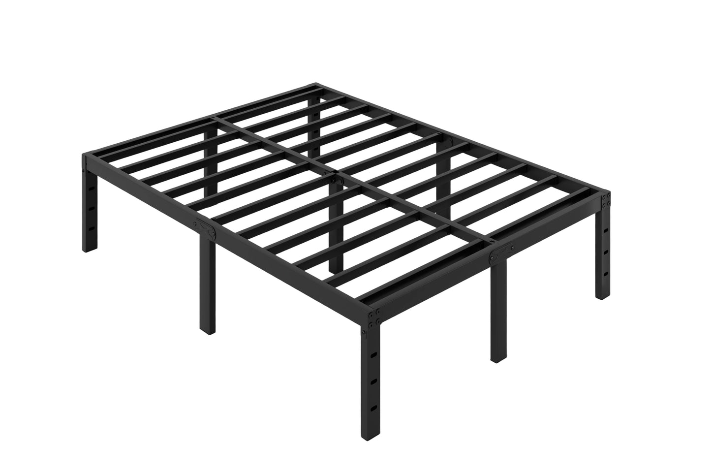 AROMUSTIME Platform Bed Frame Heavy Duty Metal Foundation Easy Assembly