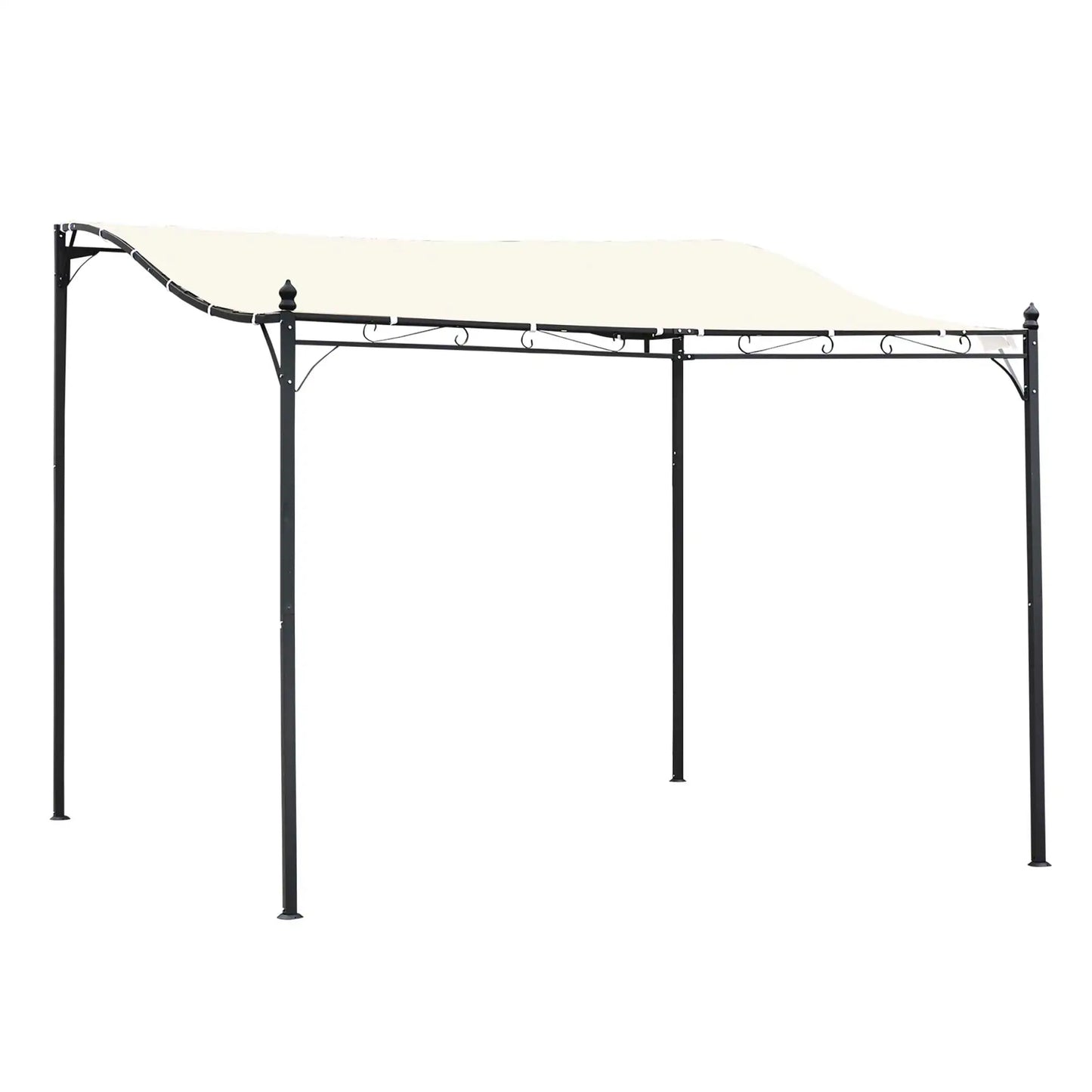 Steel Outdoor Pergola Gazebo For Patio Garden And Deck
